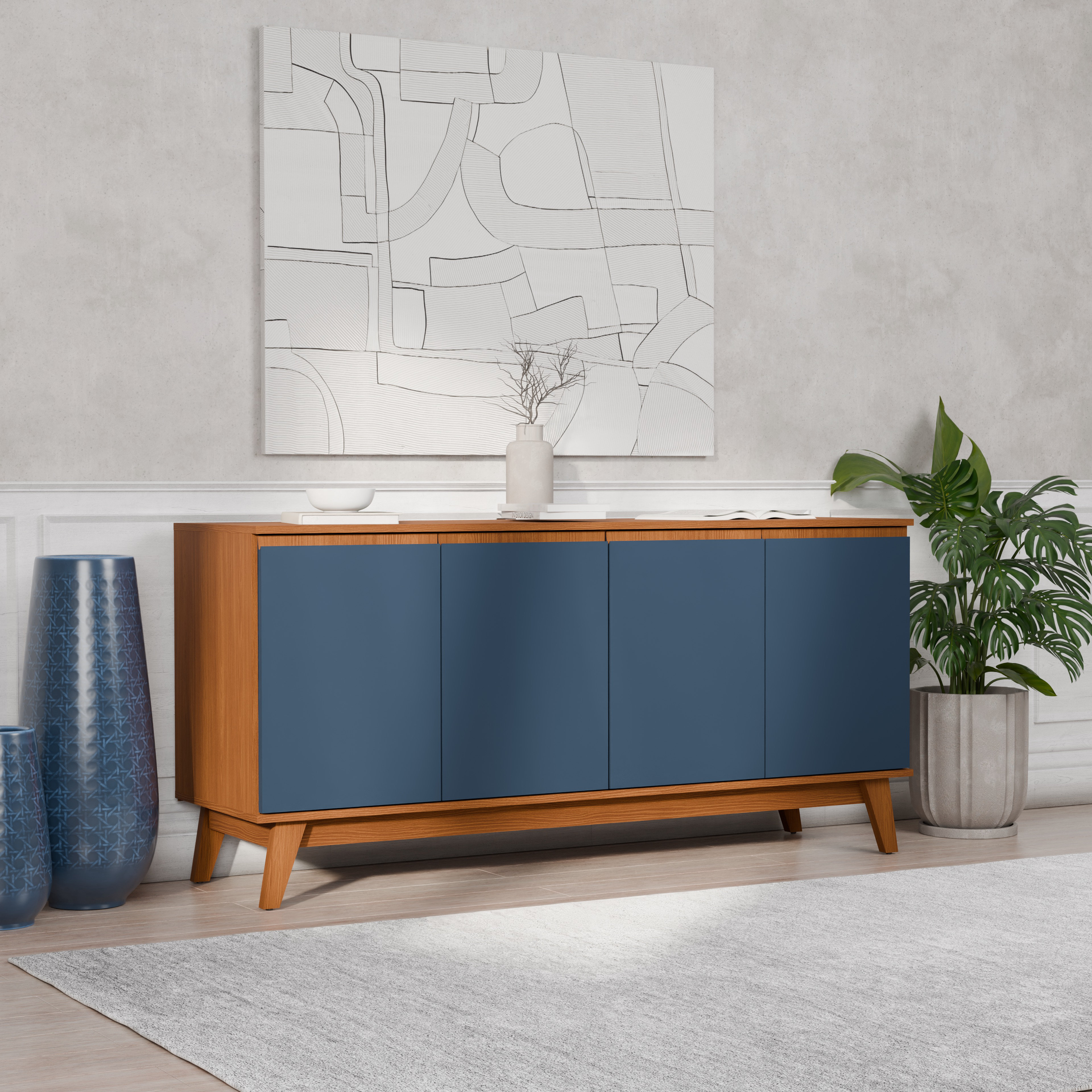 George Oliver Tokyo 4-door Sideboard With Soft-close Doors | Wayfair